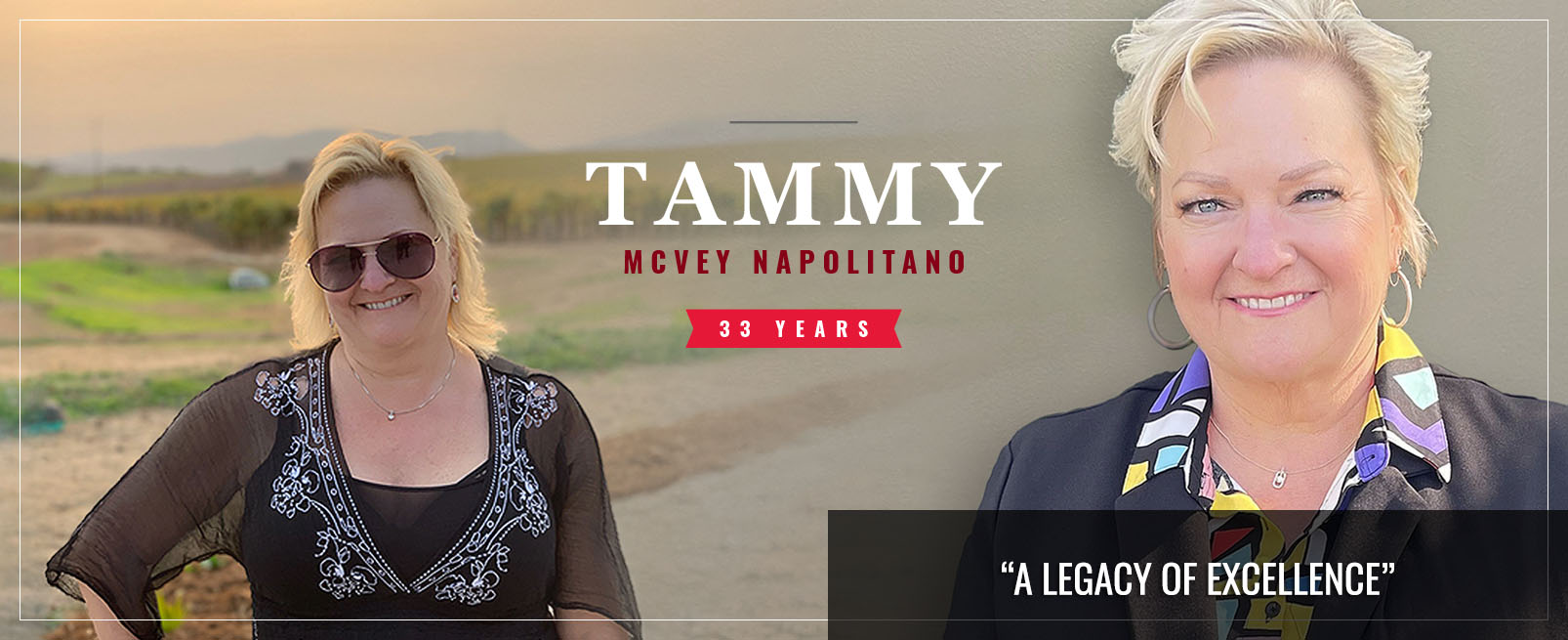 Tamra M. Napolitano - A Legacy of Excellence